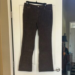 Old Navy Brown Boot Cut Corduroy Pants